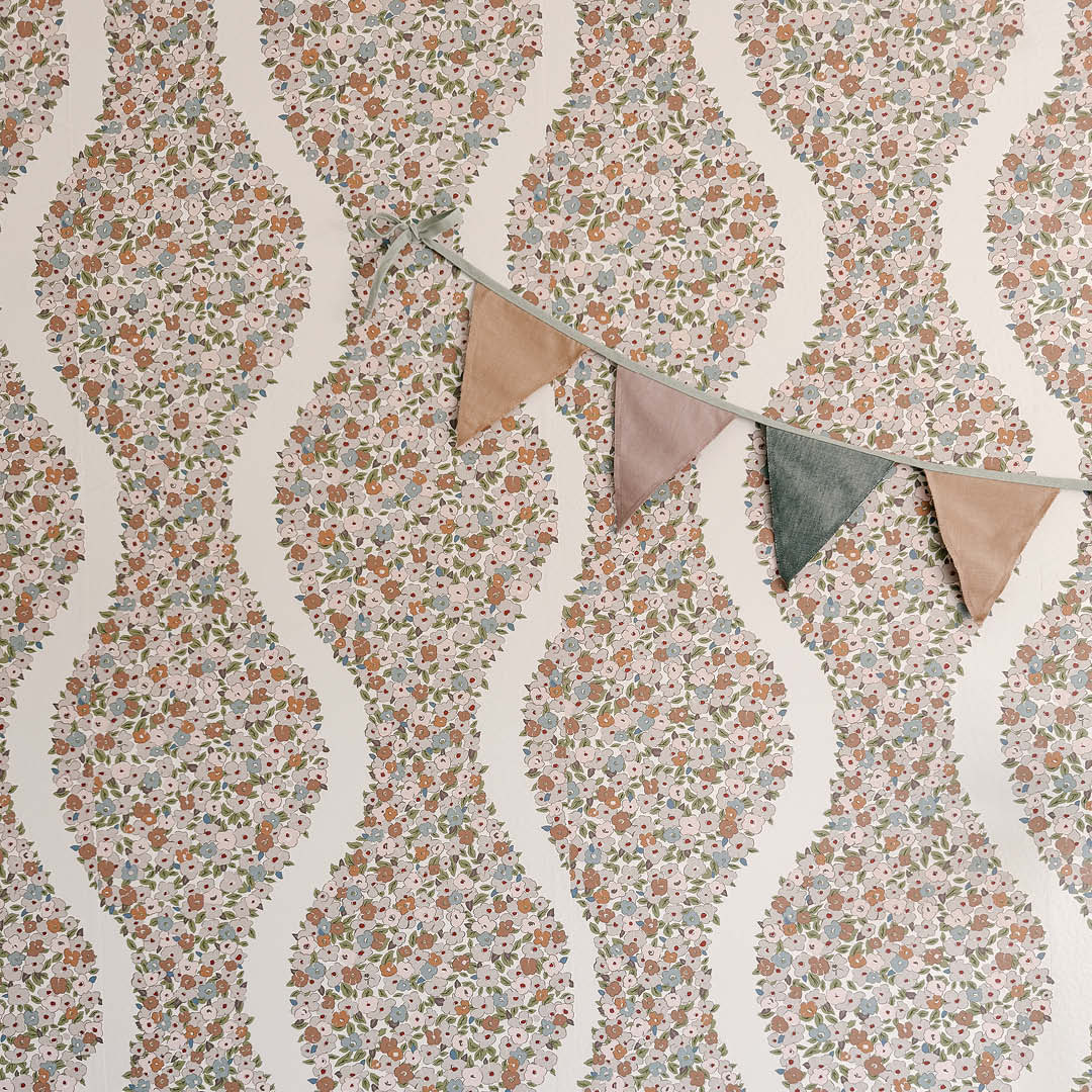 Cosy Posy Peel and Stick Wallpaper By She She