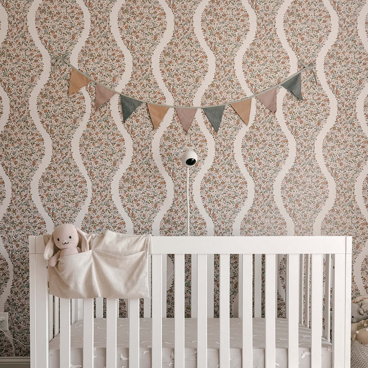 Cosy Posy Peel and Stick Wallpaper By She She