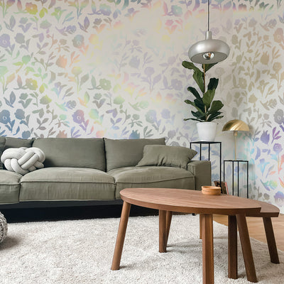 Holla-Graphic Floral Peel and Stick Wallpaper by She She