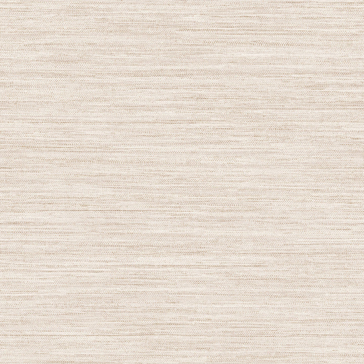 Faux Horizontal Grasscloth Removable Wallpaper - A swatch of Faux Horizontal Grasscloth Peel And Stick Wallpaper in textured ecru | Tempaper#color_textured-ecru