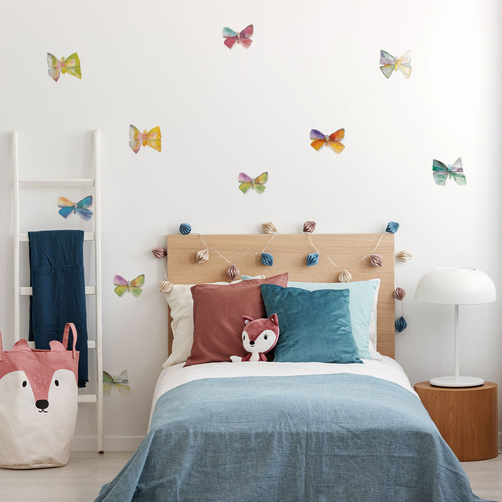 Painted Butterfly Removable Wall Decals