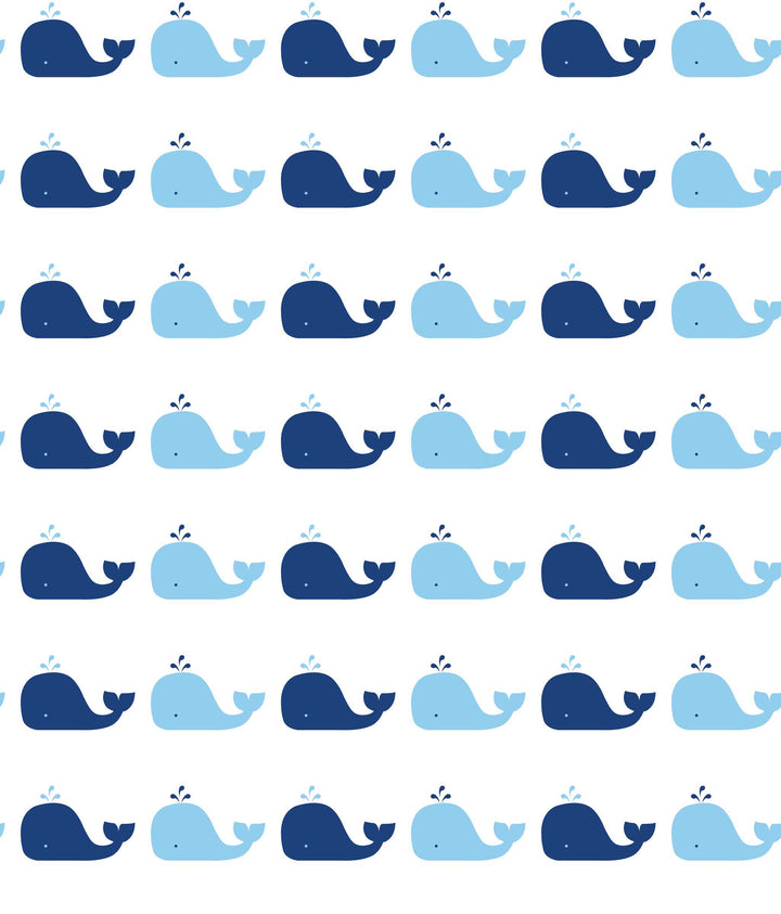 Whale Peel And Stick Wallpaper