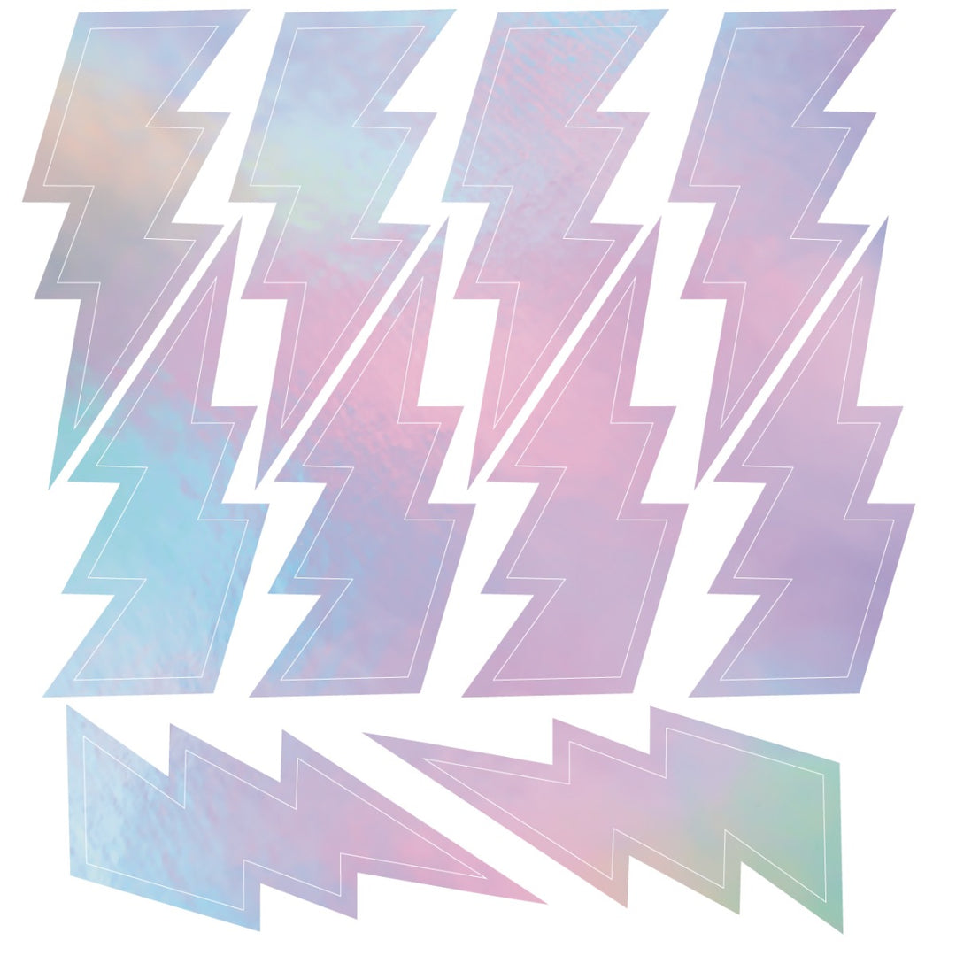 Lightning Bolts Wall Decals